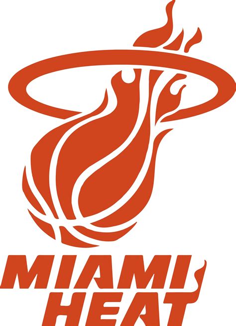 miami heat basketball logo svg